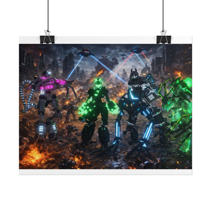 "A Cybernetic Fall" Poster