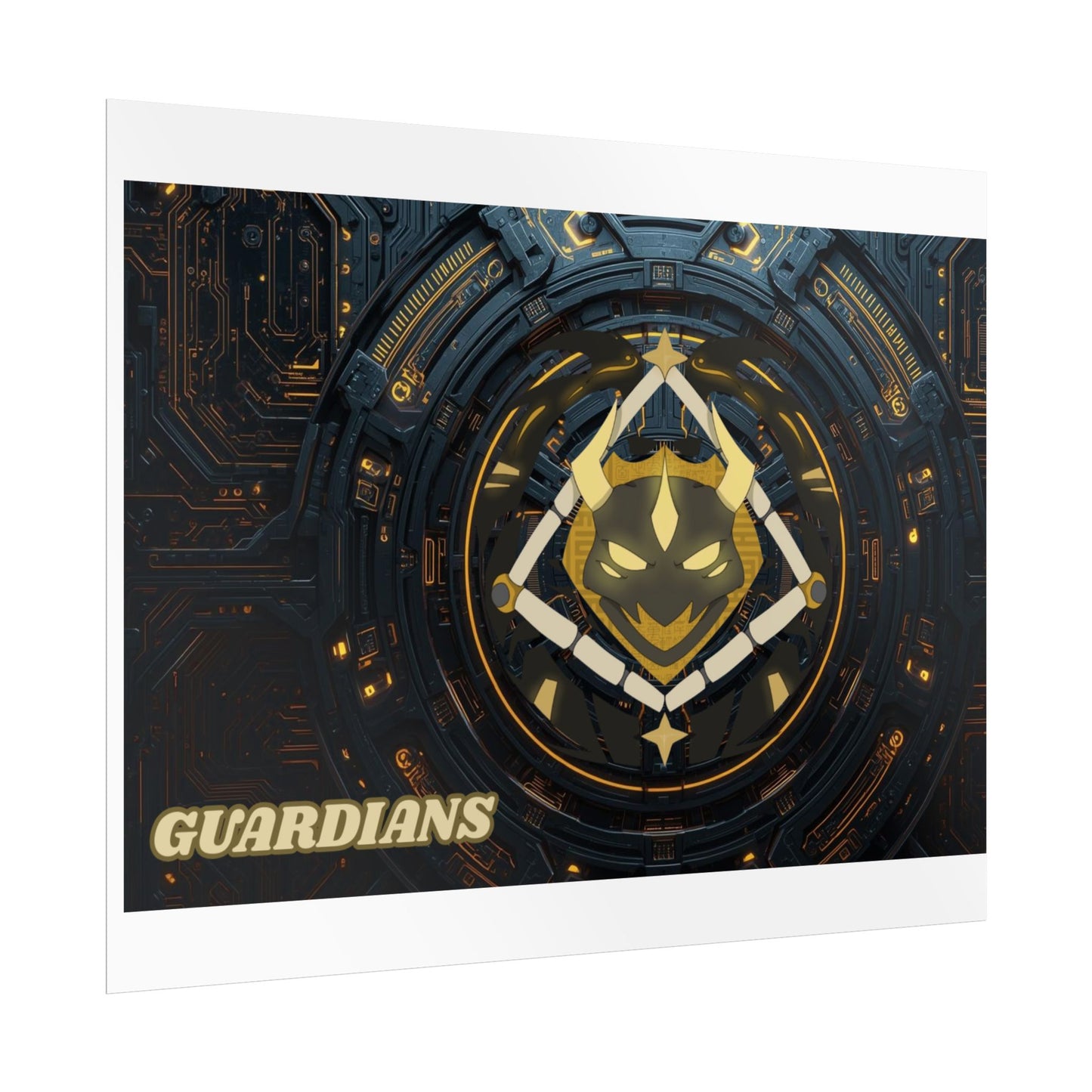 Guardians Emblem Rolled Poster