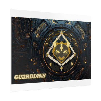 Guardians Emblem Rolled Poster