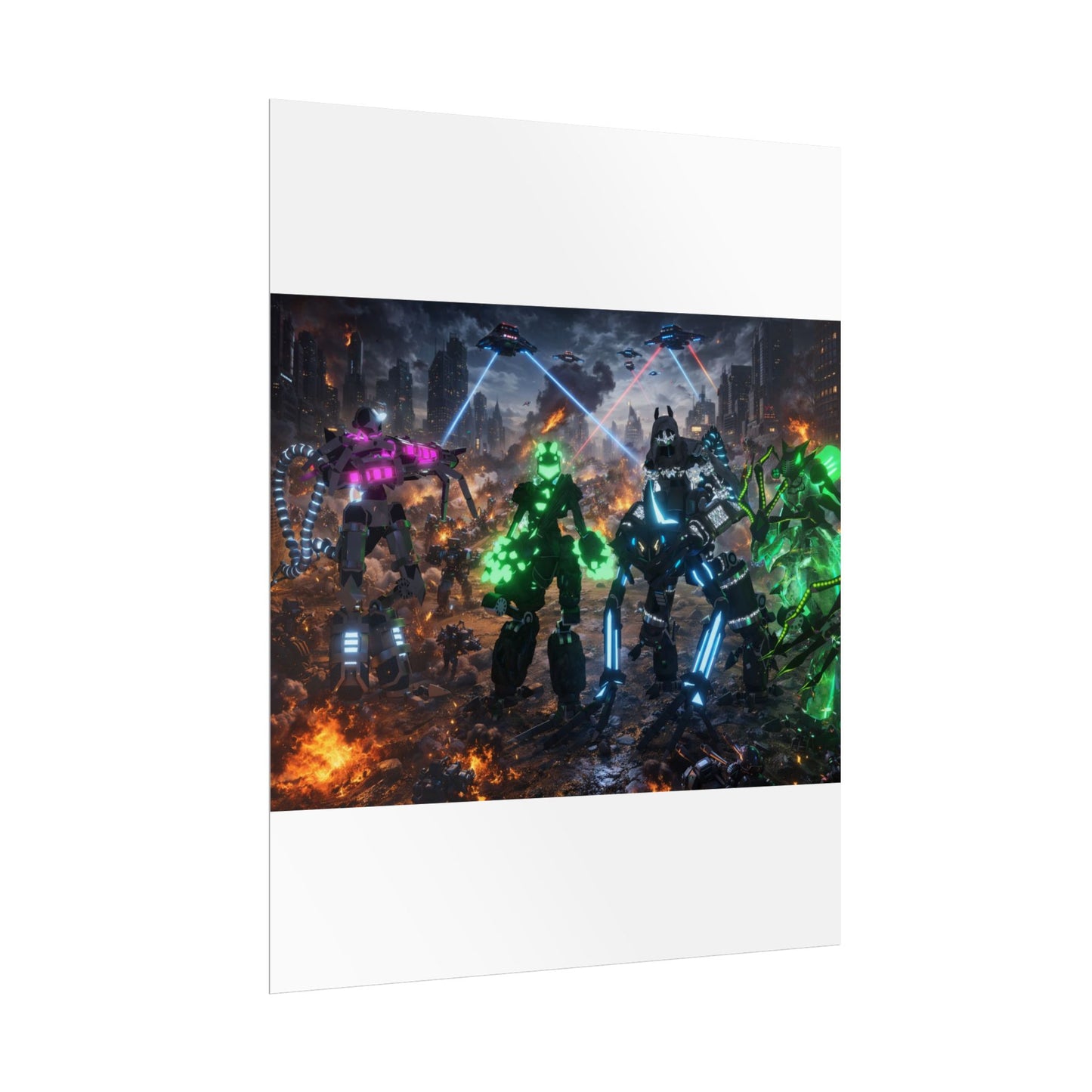 "A Cybernetic Fall" Poster