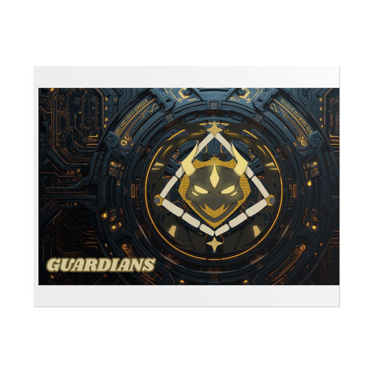 Guardians Emblem Rolled Poster