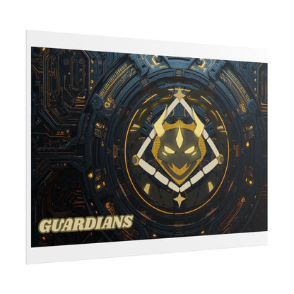 Guardians Emblem Rolled Poster