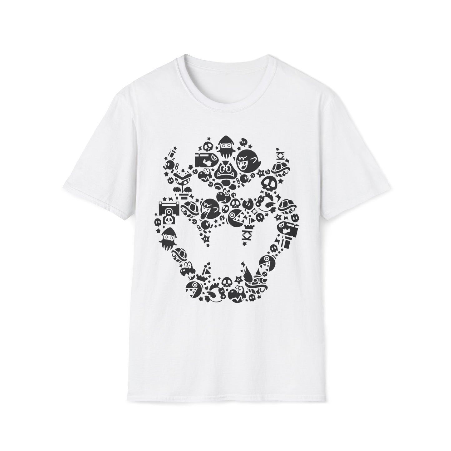 B Skull Mosaic Tee