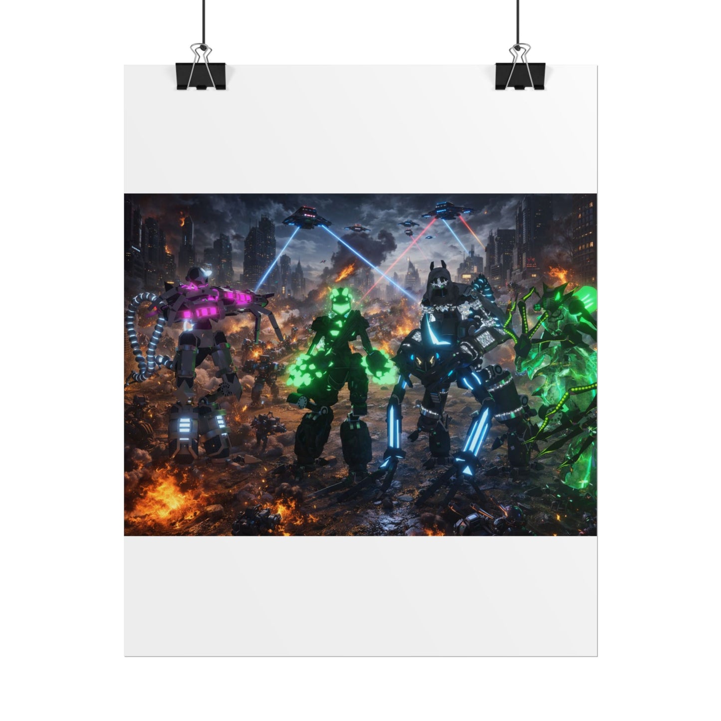 "A Cybernetic Fall" Poster