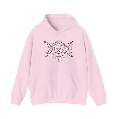 Triple Moon Pentacle Hoodie