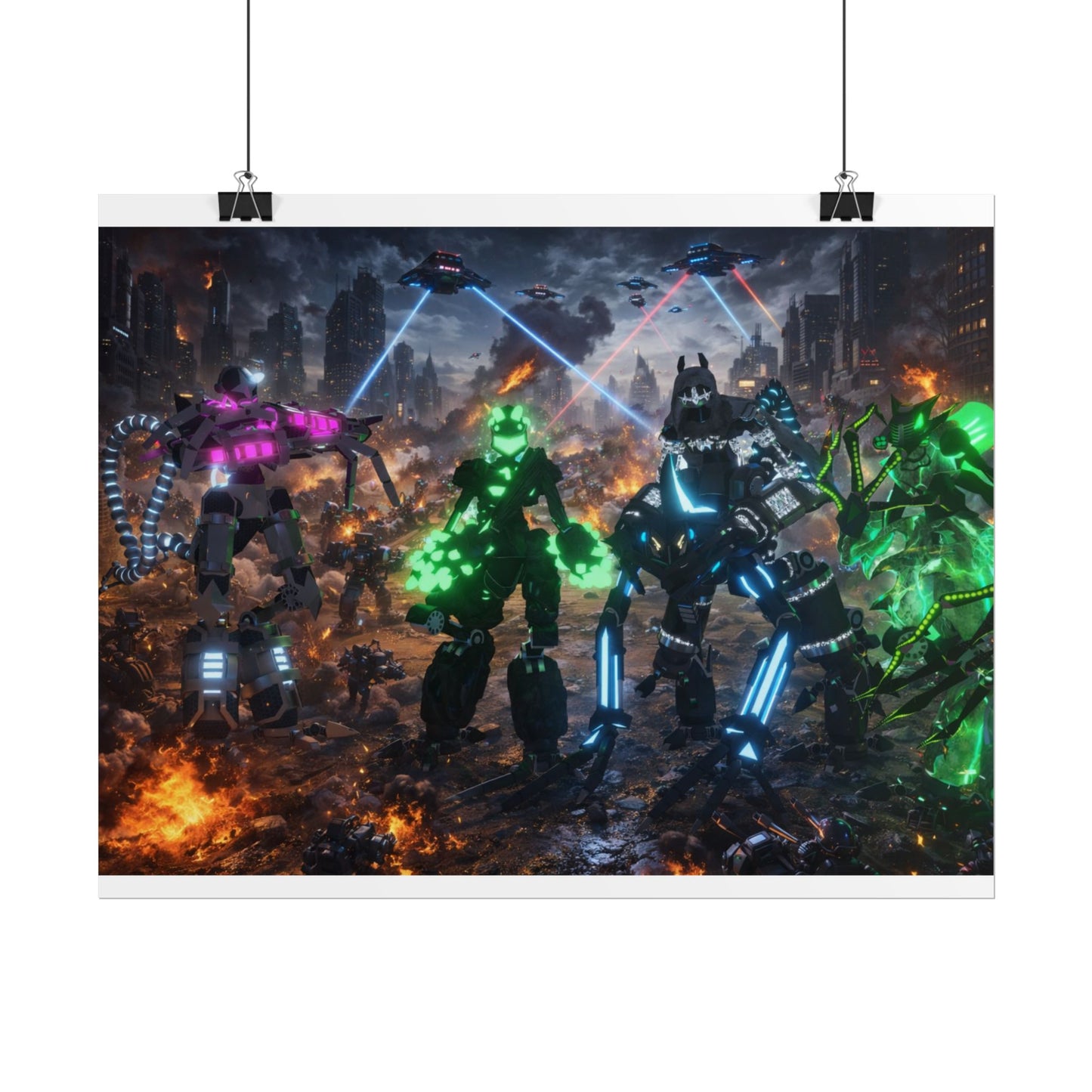 "A Cybernetic Fall" Poster