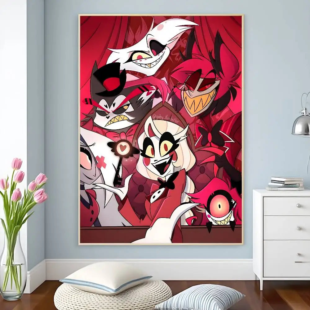 Anime H-Hazbin H-Hotel Poster