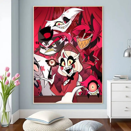 Anime H-Hazbin H-Hotel Poster
