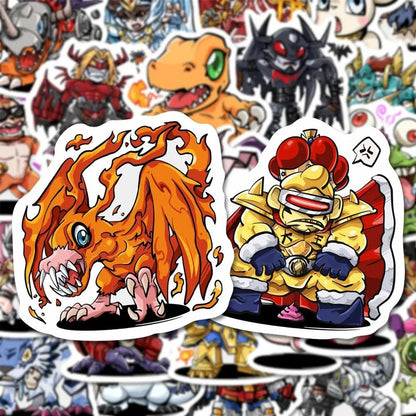 10/30/54pcs Anime Digimon Adventure Stickers