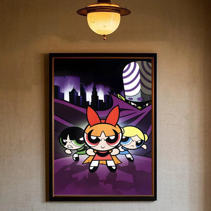 The Cartoon PPG Posters