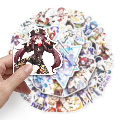 10/30/50PCS Genshin Stickers
