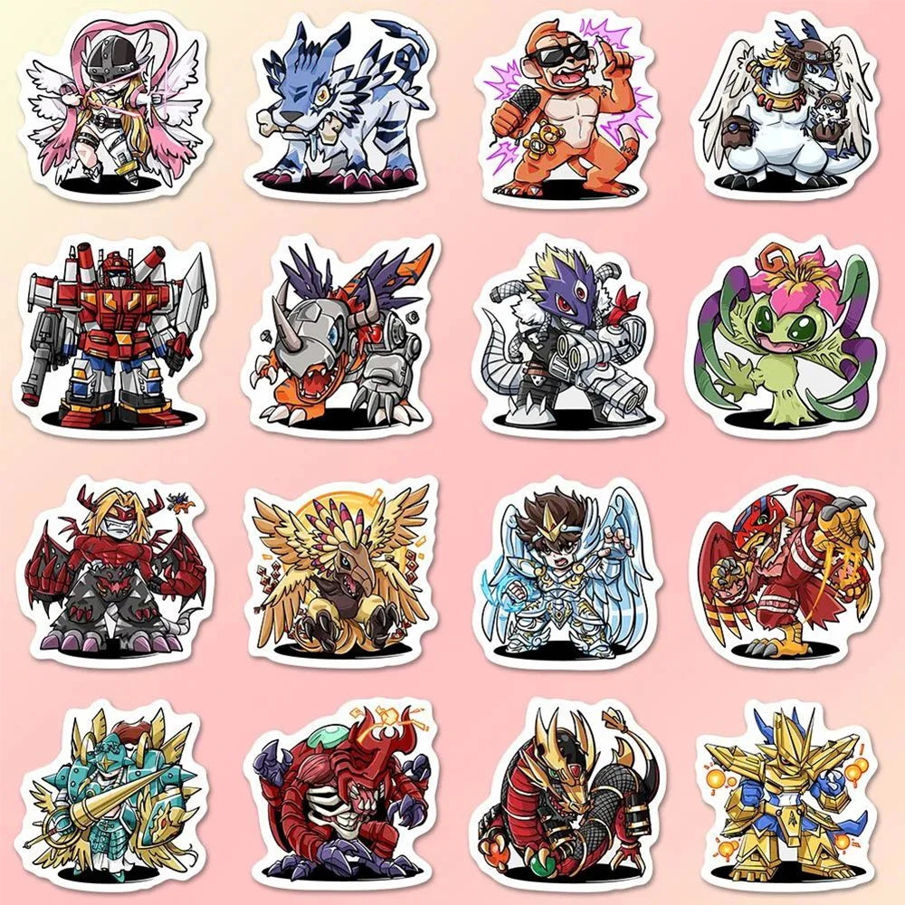 10/30/54pcs Anime Digimon Adventure Stickers