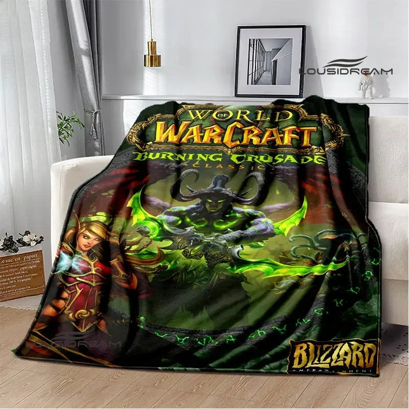 Warcraft Printed Blanket