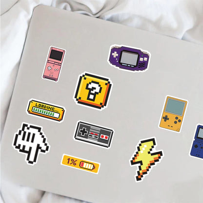 50PCS Classic Gaming Console Cartoon Stickers