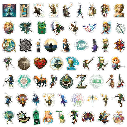120pcs Game‌The Legend of Zelda‌ Stickers