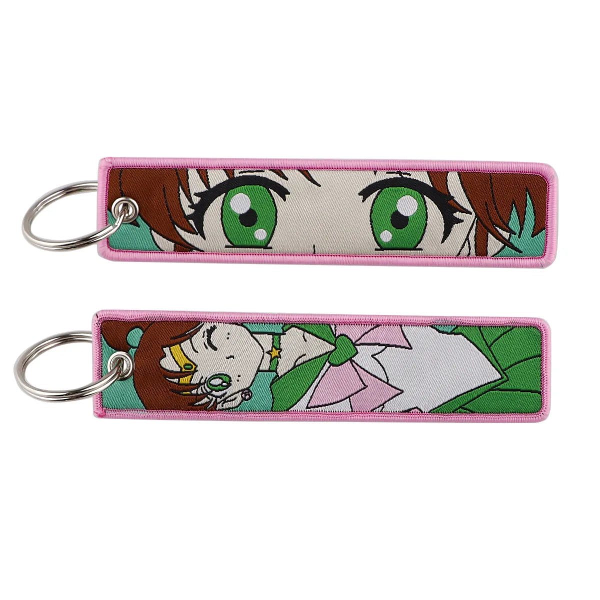 S Moon Keychains