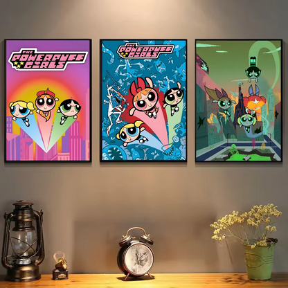 The Cartoon PPG Posters