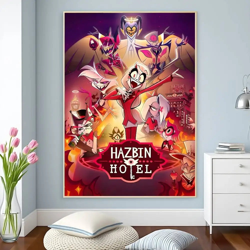 Anime H-Hazbin H-Hotel Poster