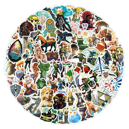 120pcs Game‌The Legend of Zelda‌ Stickers