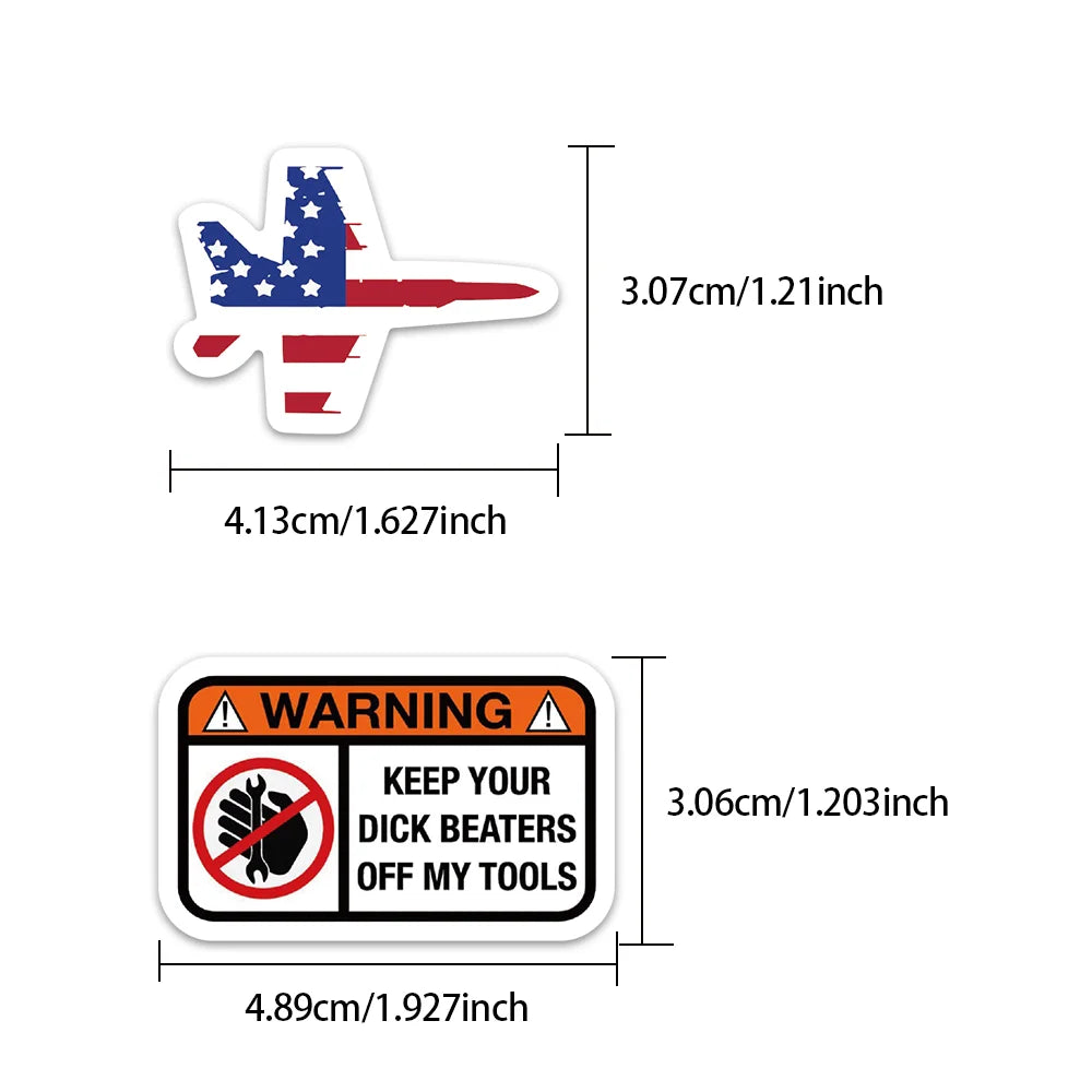 98PCS Fun Safety Stickers