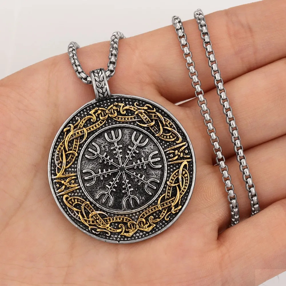 Nordic Compass Pendant
