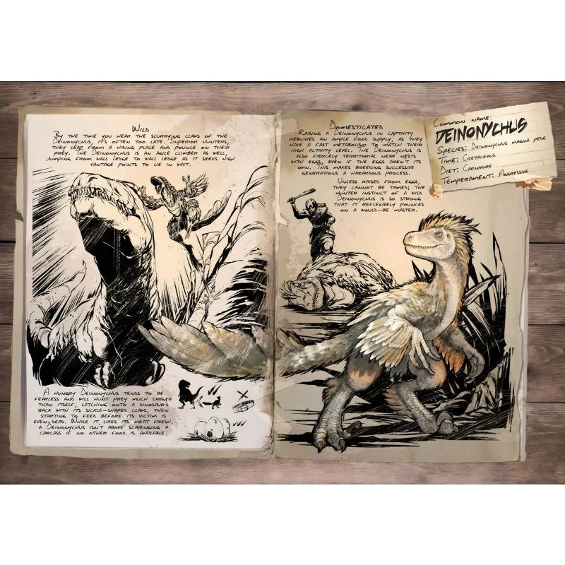 ARK Survival Evolved Art Dinosaur Series Posters