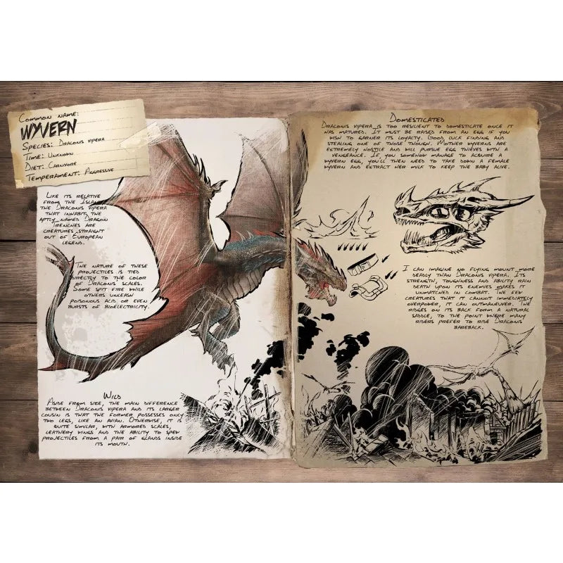 ARK Survival Evolved Art Dinosaur Series Posters