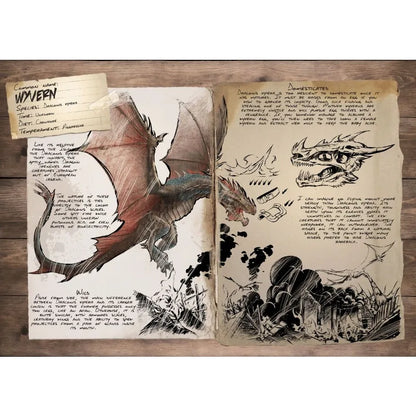 ARK Survival Evolved Art Dinosaur Series Posters