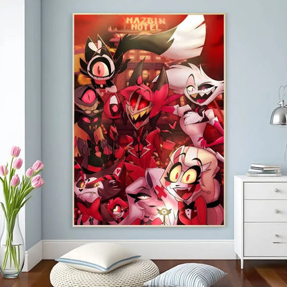Anime H-Hazbin H-Hotel Poster