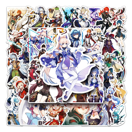 10/30/50PCS Genshin Stickers