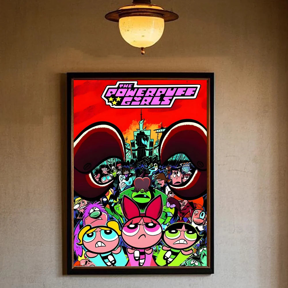 The Cartoon PPG Posters