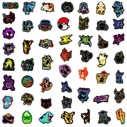 50pcs Anime Neon  Stickers