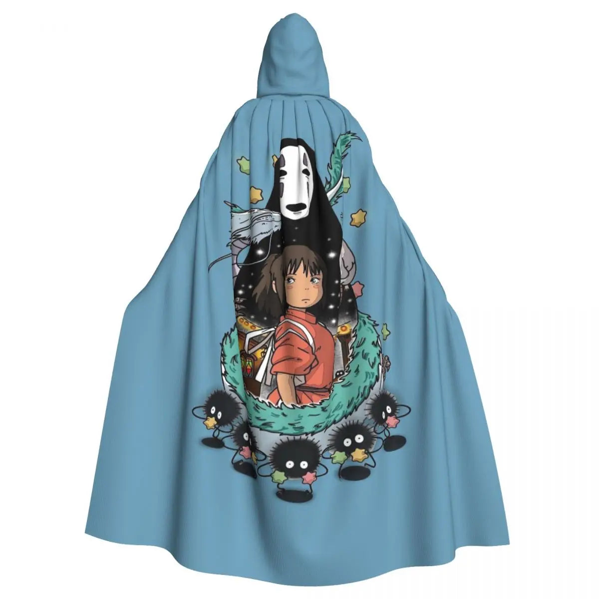 Ghibli Long Hooded Cloak