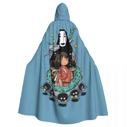 Ghibli Long Hooded Cloak