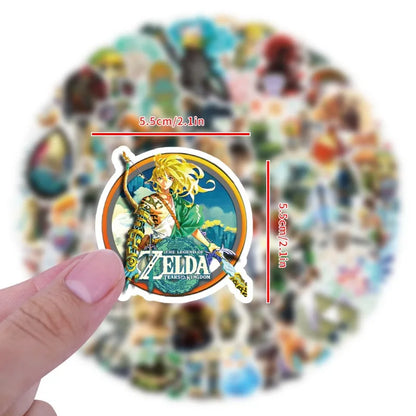 120pcs Game‌The Legend of Zelda‌ Stickers