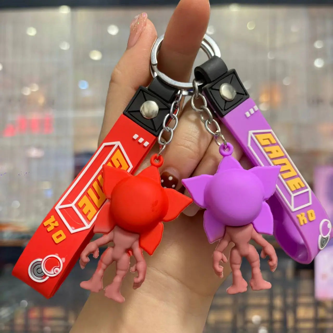 Man-eating Flower Keychains