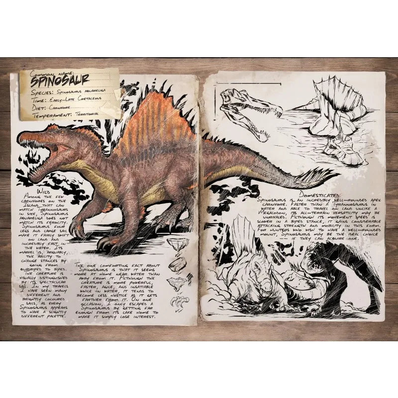 ARK Survival Evolved Art Dinosaur Series Posters