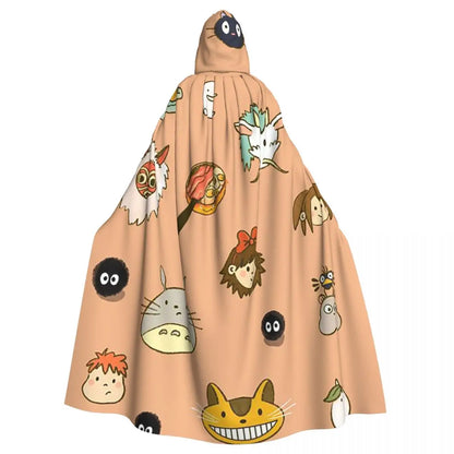 Ghibli Long Hooded Cloak