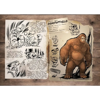 ARK Survival Evolved Art Dinosaur Series Posters