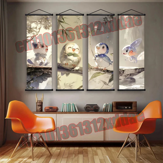 Anime Pokemon Retro Posters