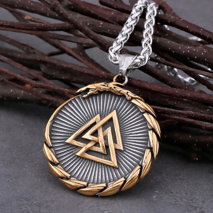 Odin Valknut Amulet Pendant