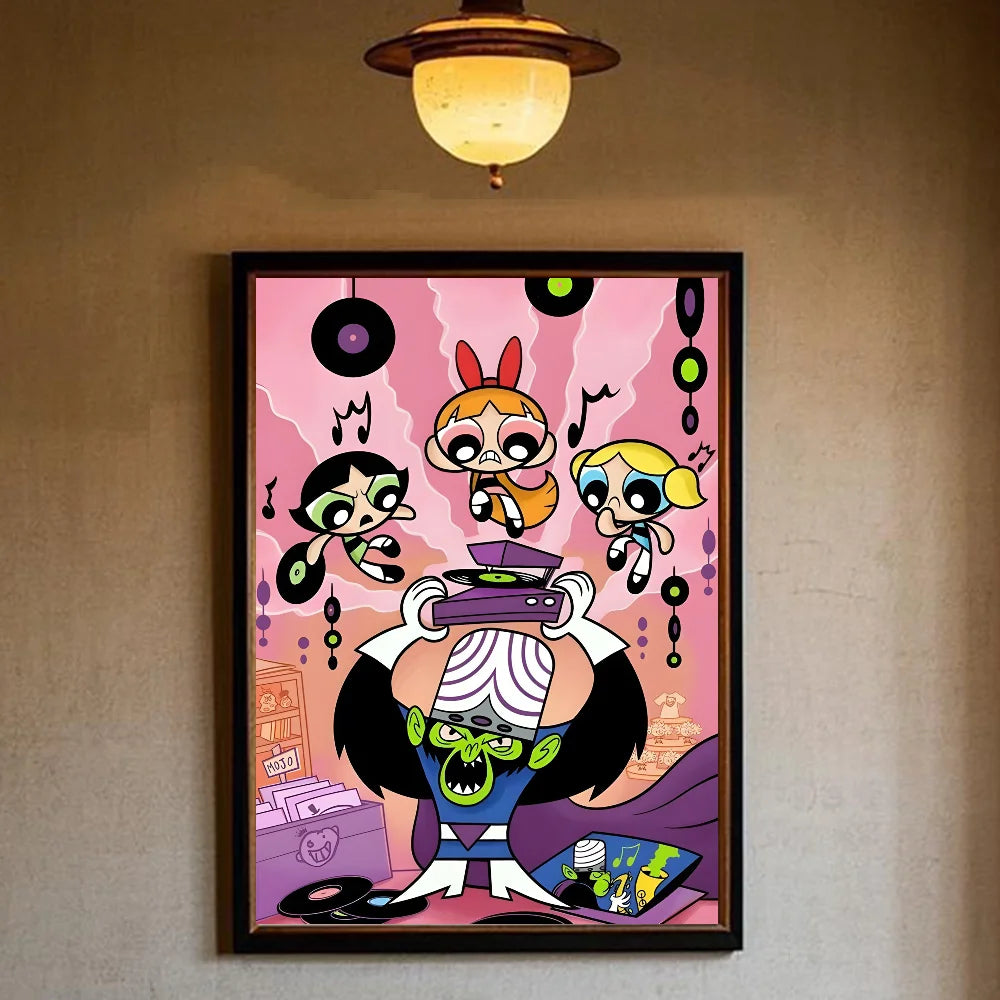The Cartoon PPG Posters