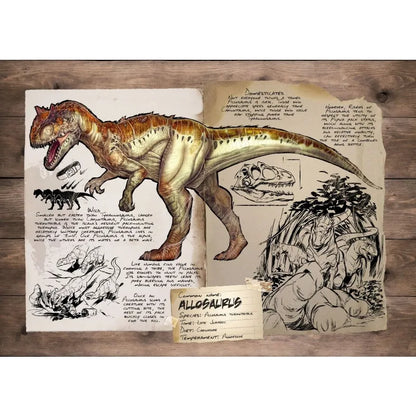 ARK Survival Evolved Art Dinosaur Series Posters