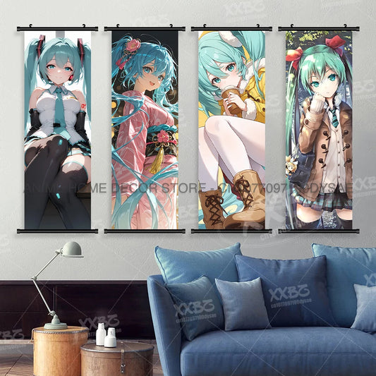 Kawaii Anime Poster Scrolls HM