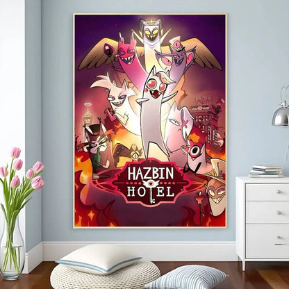 Anime H-Hazbin H-Hotel Poster