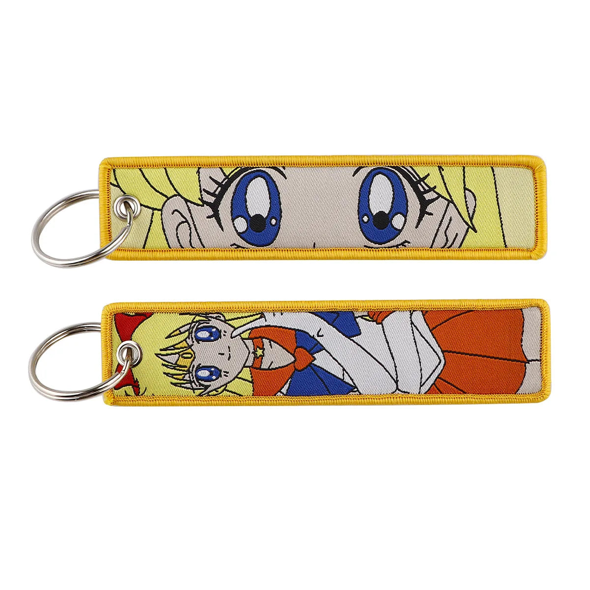 S Moon Keychains