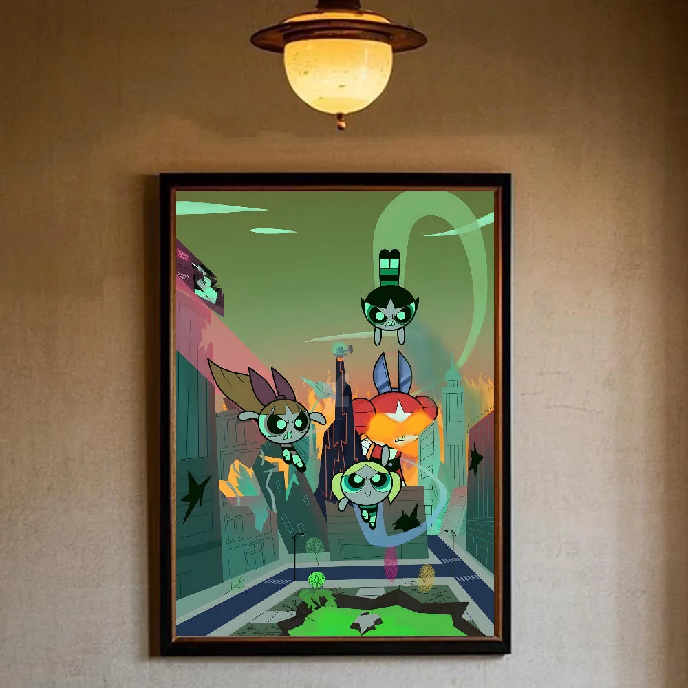 The Cartoon PPG Posters