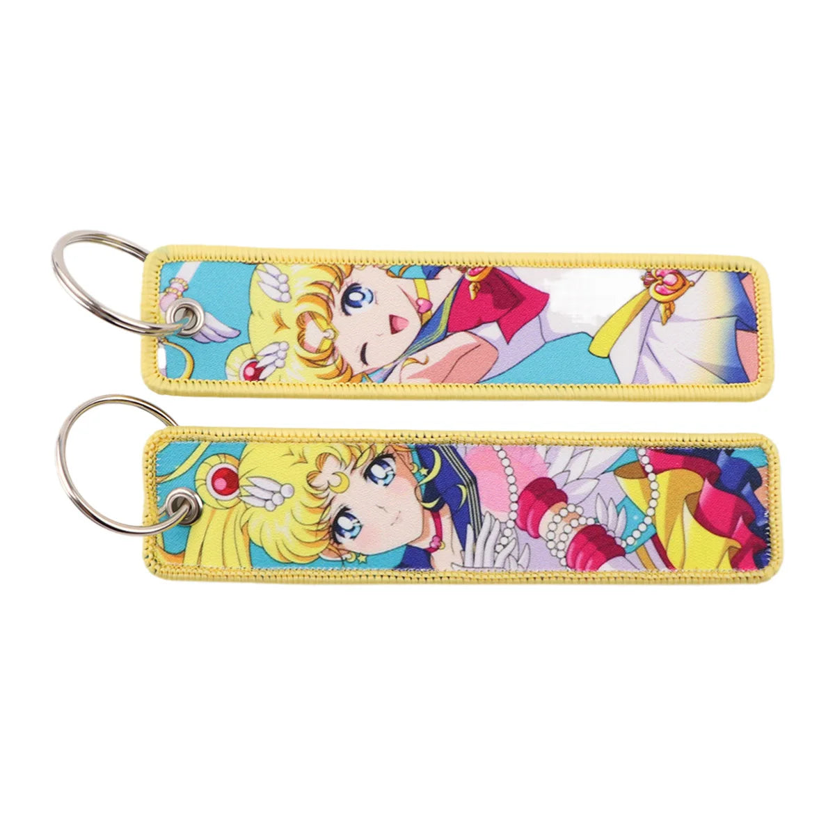S Moon Keychains