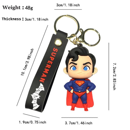 Superhero Keychains