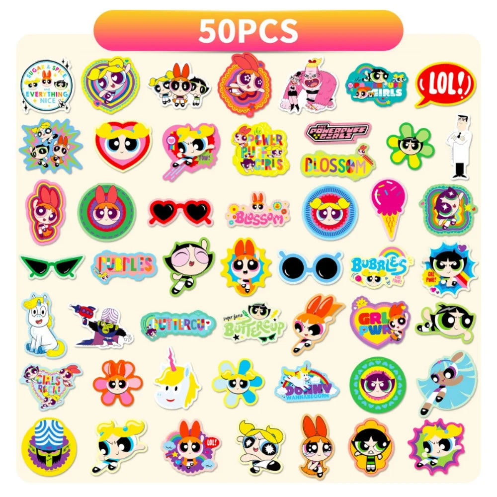 500PCSThe PPG Stickers